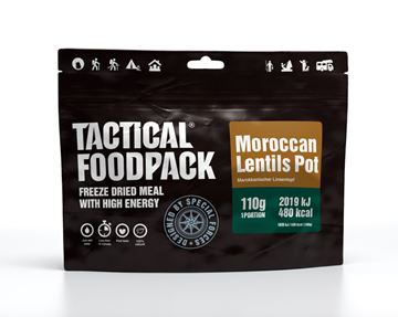 Picture of TACTICAL FOODPACK - MOROCCAN LENTILS POT 110G
